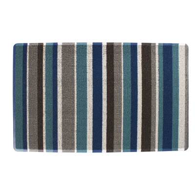 Non-Slip Striped Indoor Doormat