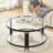 3 - Piece Glass Top Table Set For Living Room