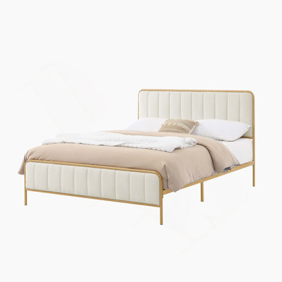 Ashley Queen Size Upholstered Bed Frame