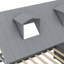 Structure de lit simple en bois-1984188344