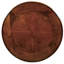 Table de bout style traditionnel cerise brune 1pc