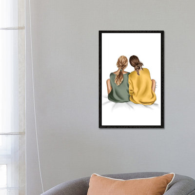 Bff by Elza Fouche - Painting on Canvas