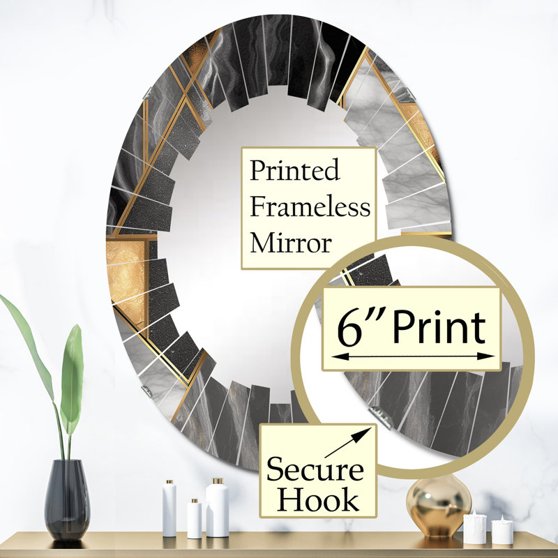 Miroir mural Wanema, 36 po x 24 po