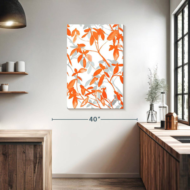 Harnek Premonition Orange, 39" H x 26" W