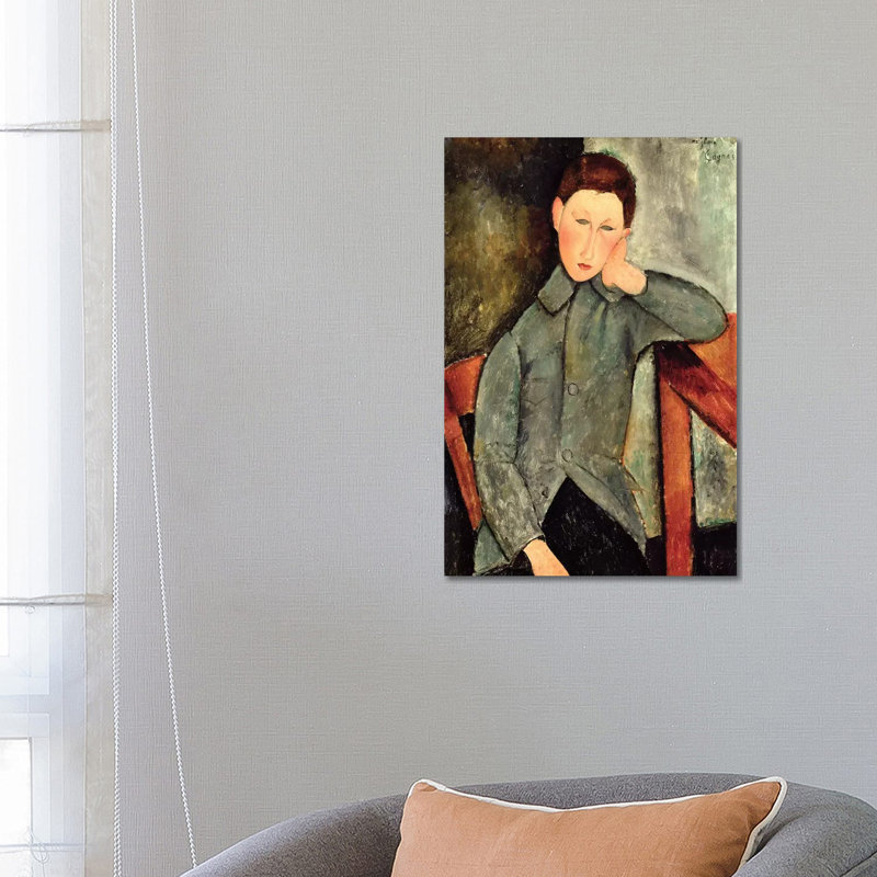 The Boy, 1919 by Amedeo Modigliani - Wrapped Canvas Painting