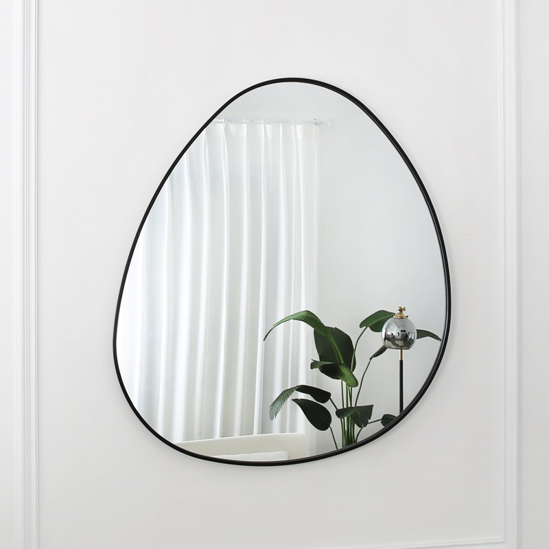 Myiesha Metal Irregular Wall Mirror