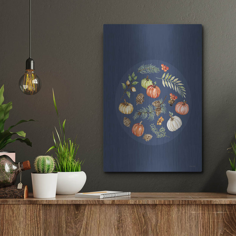«Fall Ornament» de luxe par Cindy Jacobs, Me «Fall Ornament» par Cindy Jacobs, H 16 po x l 12 po