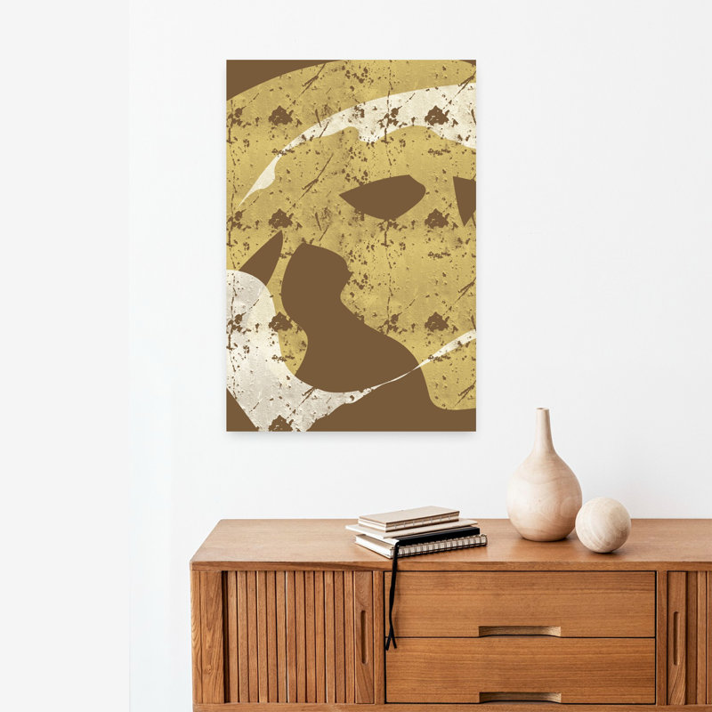 Art contemporain, art contemporain abstrait, H 24 po x l 16 po
