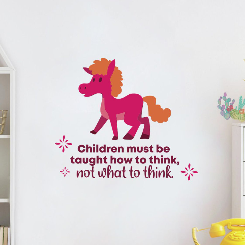 Text & Numbers Wall Decal, 10" H x 10" W x 0.05" D
