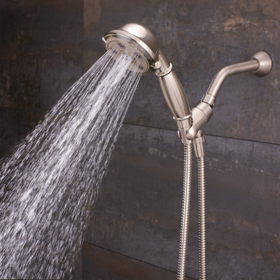 Alexandria Chelsea Anystream Multi Function Handheld Shower Head with Self Cleaning