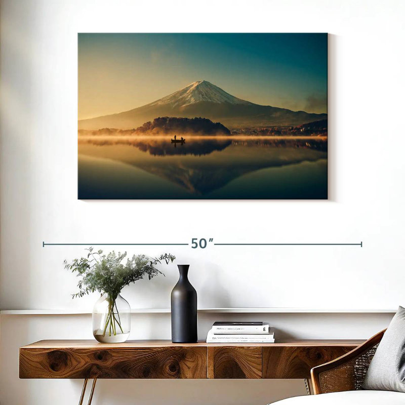 Alvord Mount Fuji Sunset, 26" H x 39" W