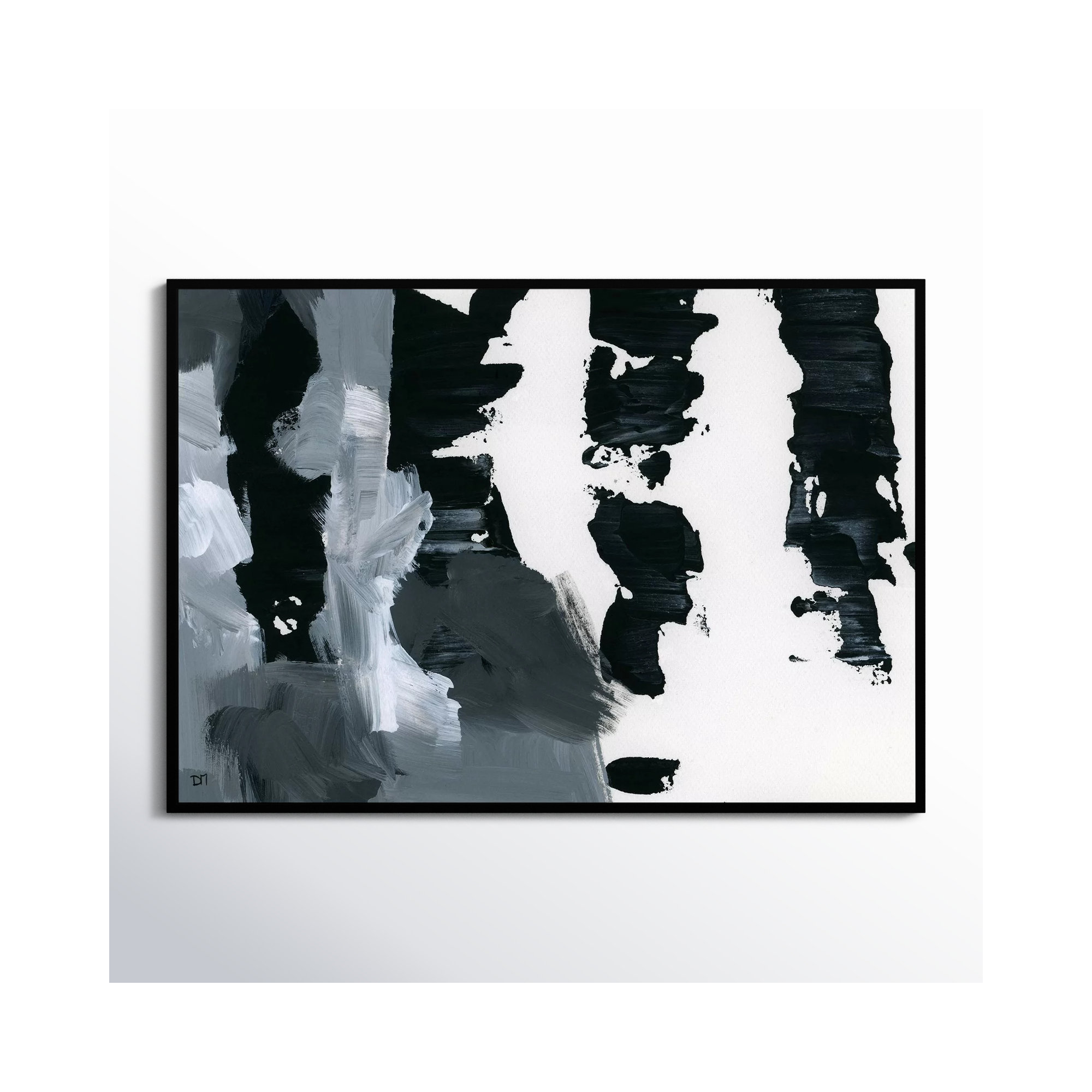 Abstract Pronto Paint, 20" H x 30" W x 1.5" D