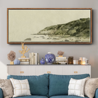 «Distant Shore II», toile encadrée
