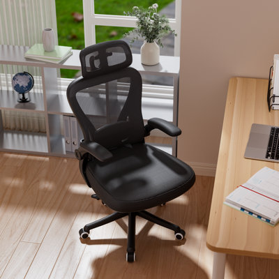 Ergonomic Mesh Office Chair Task Chair with Headrest Home Office Desk Chair