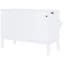 Grand lit avec tablettes amovibles et élément - rangement de ton blanc pour une utilisation à long terme-210795478-210795472