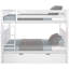 Lit superposé simple au-dessus de simple en bois massif avec lit gigogne Aileana-31282761-90958805