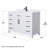 Beckett 48" Freestanding Single Bathroom Vanity with Cultured Marble Top-61870907-61870912-61870908