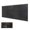 Panneaux perforés robustes en métal pour garage et atelier - Organisateur mural en acier 12 po x 24 po, support de rangement flexible pour outils, idéal pour la maison, la cuisine, la salle de bricolage - ensemble de 4 planches - panneau perforé quatre pièces