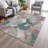 Machine Washable Indoor/Outdoor Xhevrie Mauve Rug-432042761