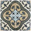 Carreau de porcelaine pour plancher et mur 9 3/4 po x 9 3/4 po Evoque