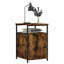 Macbean 40cm W Iron Bedside Table-1156043292-1190499506