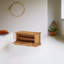 Aspasios Upholstered Bench with Shoe Storage