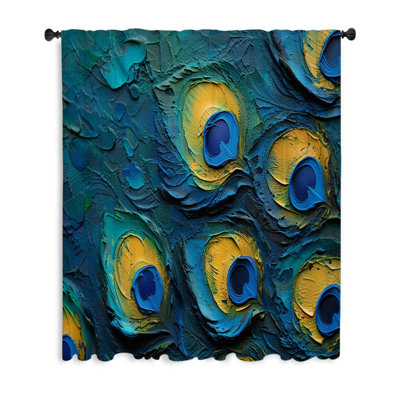 Simya Sheer Curtain Single Panel