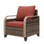 Chaise longue d'extérieur en osier-115188775