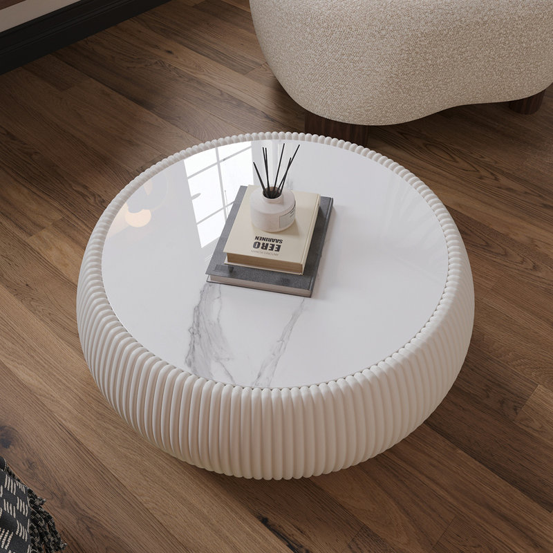 Table basse Marble, Beige