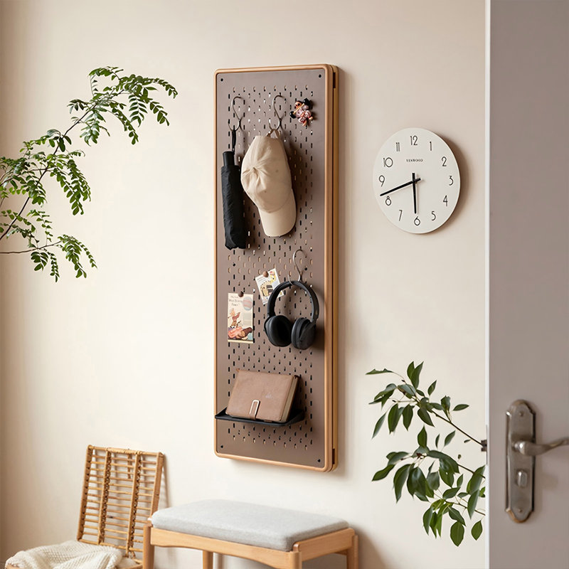 Miroir rectangulaire en bois massif