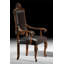 Upholstered Arm Chair in Brown