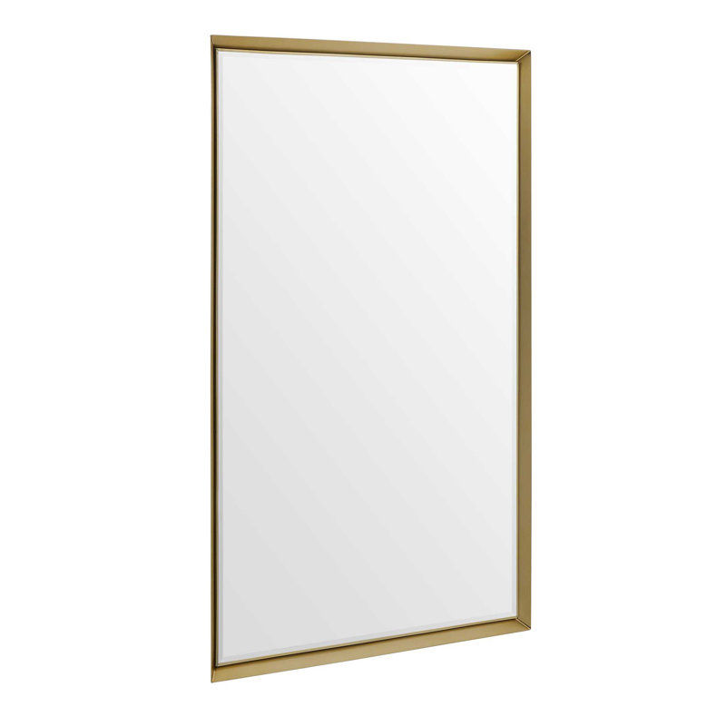 Uttermost Heisler Brass Mirror