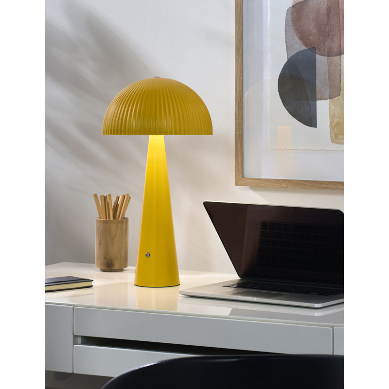 Lampe de table Kajah, Jaune