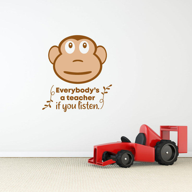 Text & Numbers Wall Decal, 20" H x 20" W