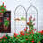 2 Pack Metal Garden Trellis