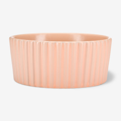 Ripple Ceramic Dog Bowl