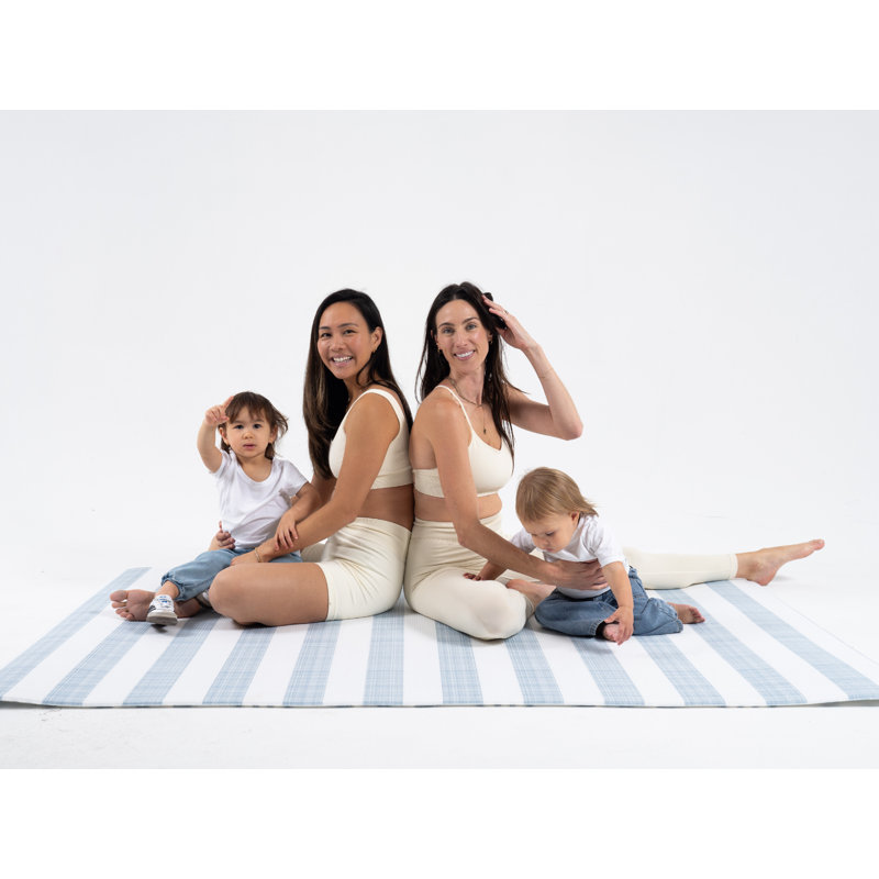 Reversible Emerson Foam Playmat, Blue