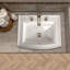 Nantucket Sinks 23 Inch Rectangular Drop-In Ceramic Vanity Sink-1287966625