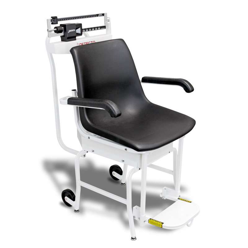 Échelle de chaise roulante fixe geriatric digital, 48 po x 48 po