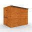 8x6w TigerFlex® Shiplap Pent Security Shed