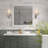 Saratoga 12" H 1-Light Steel Armed Vanity Sconce with Glass Shade-1842445832