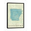 «Arkansas Map», impression sur toile-33081312-72228365-72228371