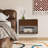 Armeta Modern Walnut Wall-Mounted Nightstand