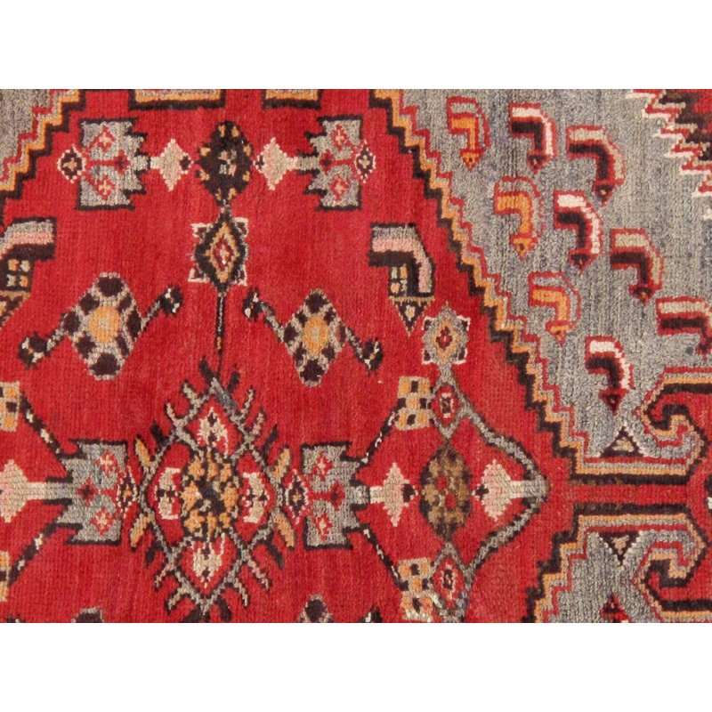 Oriental Area Rug in Rust