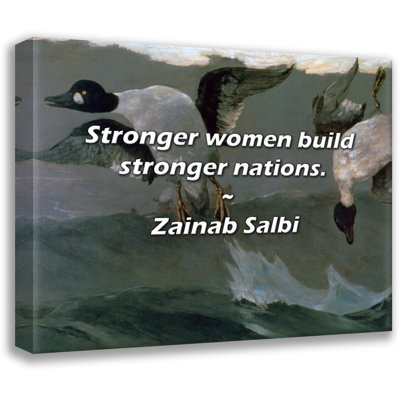 Zainab Salbi Quote: Stronger women build stronger nations.