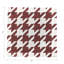 Serviettes de cocktail en satin de coton pied-de-poule-1246216920