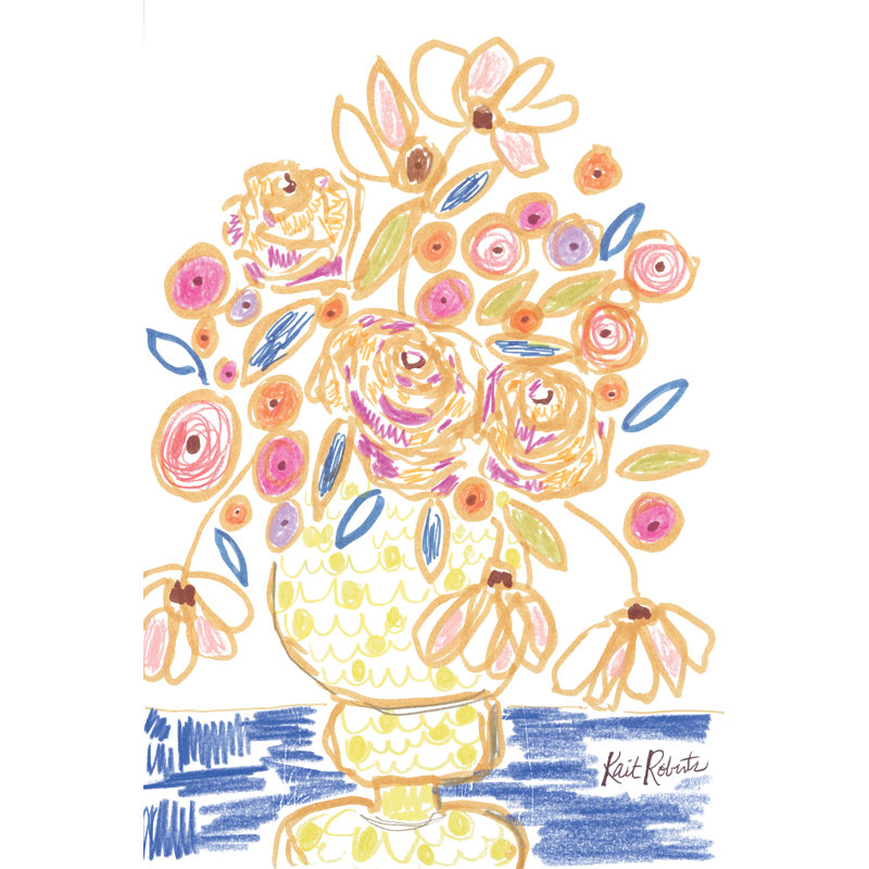 Candyland en fleurs 2883933, H 18 po x l 12 po, No, Wrapped Canvas