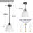 1 - Light Dimmable Dome Pendant Light-1558397458