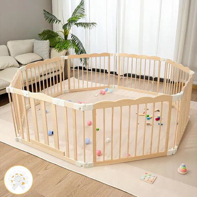 BBP-FN01LC Baby Playpen (8-piece pack) 138x138x61cm