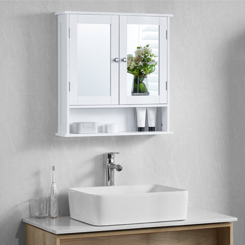 Milano Bathroom Storage, White